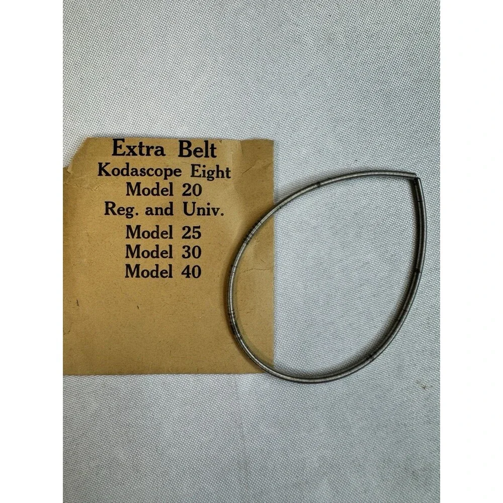 Vintage Original Kodak Kodascope Eight Extra Belt Spring Model 20 25 30 40 8mm
